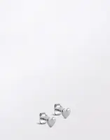 ENAMEL Copenhagen Studs, Heart 925S/M