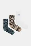 Ponožky adidas Leo Socks 3-pack bílá barva, JX5557