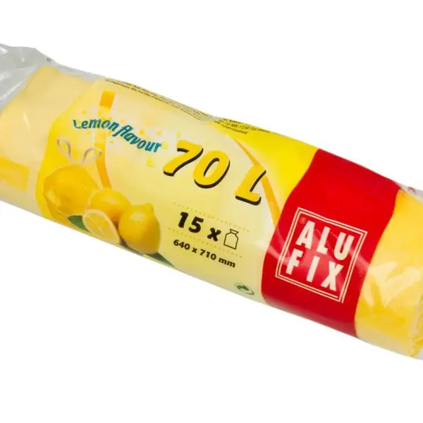 Pytle 70L do odpadkových košů s aroma citronu