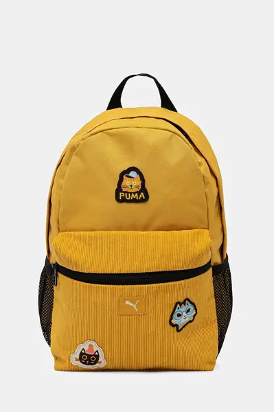 Dětský batoh Puma ESSENTIALS Small Backpack žlutá barva, malý, 091755