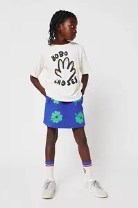 Bobo Choses Dětská bavlněná sukně Bobo Choses Lucky Clover
