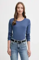 Bavlněné tričko s dlouhým rukávem United Colors of Benetton