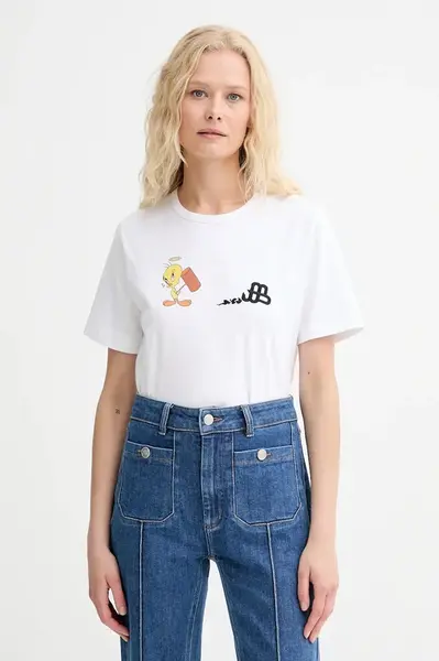 Bavlněné tričko MUNTHE LACIN