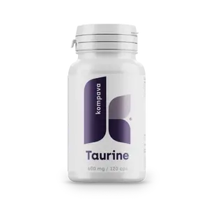 KOMPAVA Stimulant Taurin 600 mg/120 kapslí