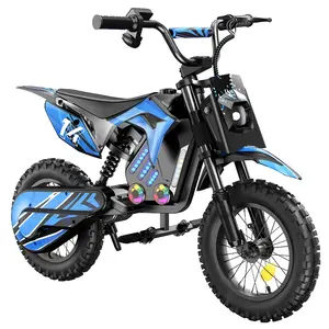 A14 Kids Electric Motorcycle 500W 36V 5.2Ah 27km/h Max Speed Blue