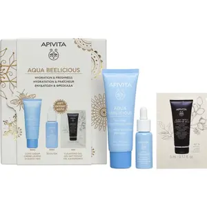 Apivita Aqua Beelicious Hydration & Freshness Set vánoční dárková sada pro rozjasnění a hydrataci
