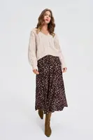 Marisse WOMEN'S SWEATER Z-SW-4802 L.BEIGE MEL