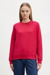 Mikina Tommy Jeans dámská, tyrkysová barva, hladká, DW0DW19959