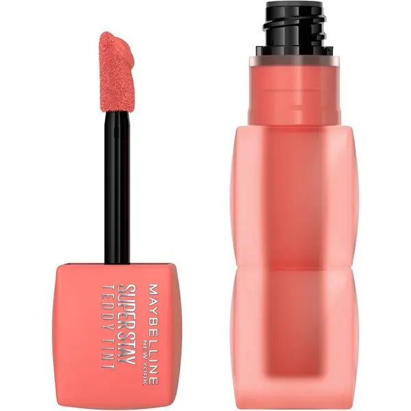 Maybelline Matná tekutá rtěnka Super Stay Teddy Tint (Liquid Lip Tint) 5 ml 25 Baby Tee