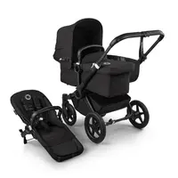 BUGABOO Donkey 5 Kompletní kočárek Mono Black/Midnight black-Midnight black