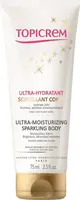 Topicrem Hydratační tělový krém se třpytivým efektem Ultra Hydratant (Ultra Moisturizing Sparkling Body) 75 ml