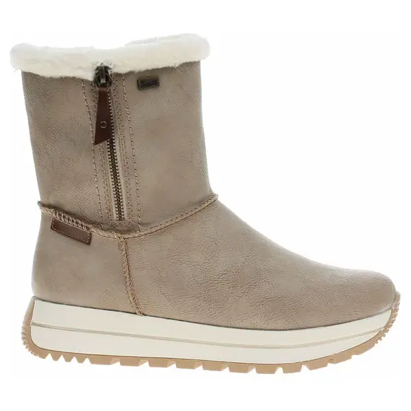 Dámské polokozačky Rieker N4052-60 beige 40