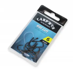 Carp´r´us háčky wide gape - velikost 8