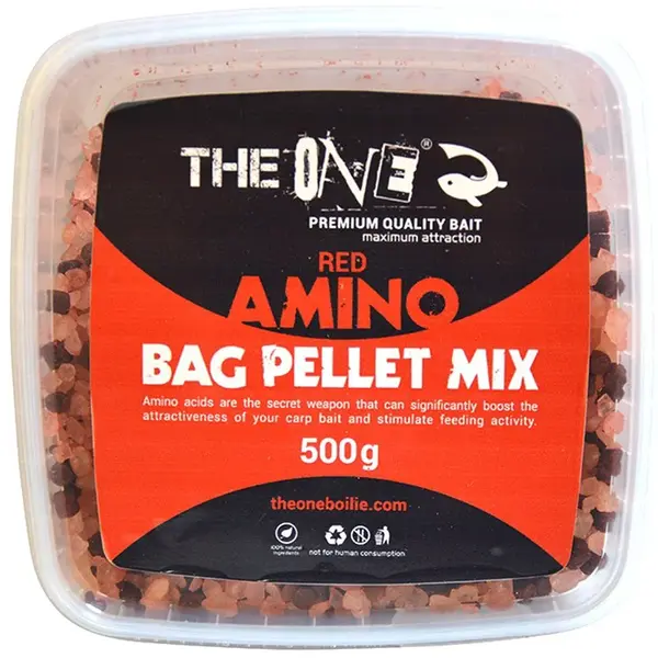 The one pelety amino bag pellet mix 500 g - červená