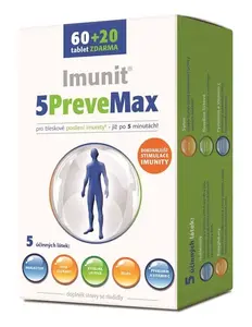 Simply You 5PreveMax Imunit nukleotidy + betaglukan 60 tbl. + 20 tbl. ZDARMA
