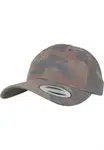 Low-profile cotton cap and wooden mask