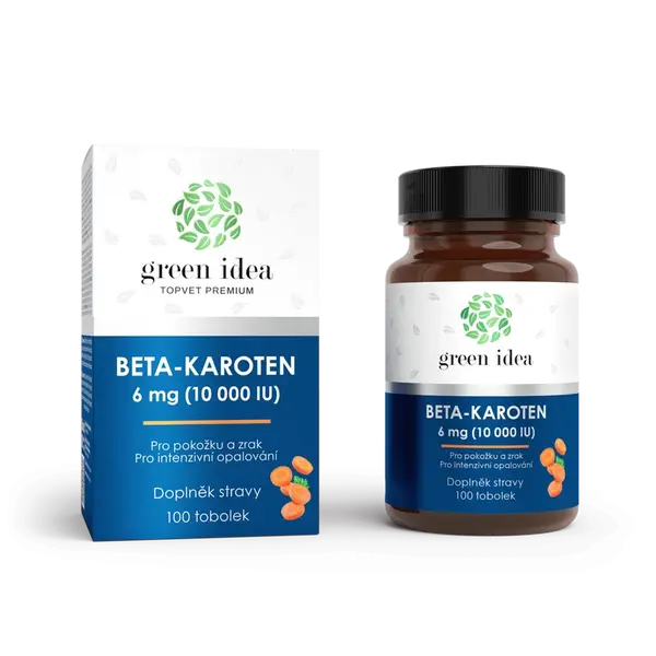 Beta-karotén – 100 kapsúl – Green idea