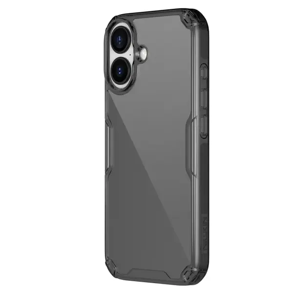 Zadní kryt Nillkin Nature TPU PRO pro Apple iPhone 17, transparentní + černá