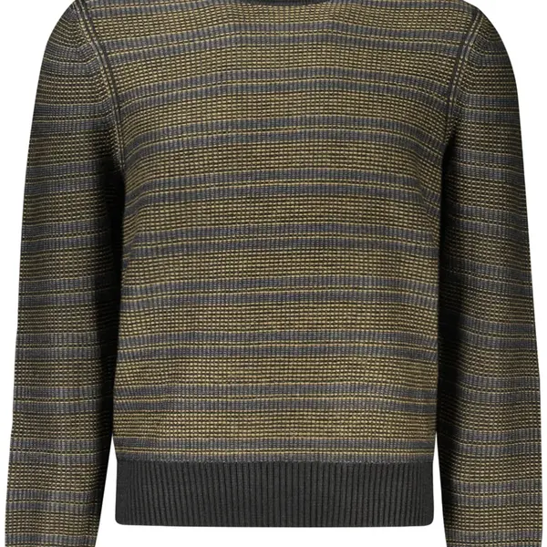 HUGO BOSS MEN'S BLACK SWEATER