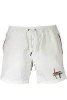 KARL LAGERFELD BEACHWEAR SWIMSUIT BOTTOM MEN WHITE