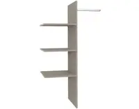 Vnitřní policový systém do šatní skříně Imperial, 90 cm