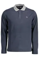 Pánské modré polokošile s dlouhým rukávem