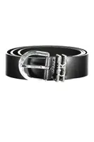 CALVIN KLEIN WOMEN'S LEATHER BELT BLACK