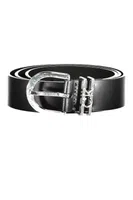 CALVIN KLEIN WOMEN'S LEATHER BELT BLACK