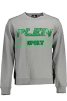 PLEIN SPORT SWEATSHIRT WITHOUT ZIP MAN GRAY