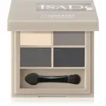 IsaDora The Eyeshadow Quartet paletka očních stínů odstín 03 Smoky Eyes 3.5 g