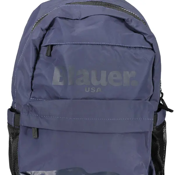 BLAUER MEN'S BLUE BACKPACK
