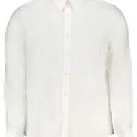 Pánská bílá košile s dlouhým rukávem