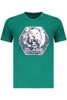 CAVALLI CLASS SHORT SLEEVE T-SHIRT MEN GREEN
