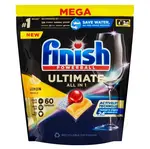 FINISH Ultimate All in 1 Kapsule do umývačky riadu Lemon Sparkle 60 ks