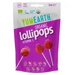 YUMEARTH Ovocné lízanky s vitamínom C príchuť jahoda, čerešňa, lesné plody BIO 14 kusov