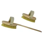 MODOM Drevená kefa na umývanie chrbta s odnímateľnou rukoväťou