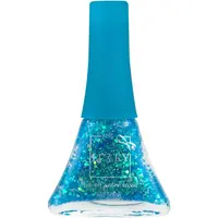 Lukky Lak na nechty zlupovací tyrkysový s trblietkami