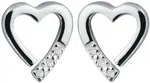 Hot Diamonds Náušnice Hot Diamonds Just add Love Memories DE110