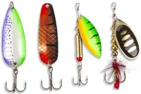 Saenger set rotačiek pike spoon+spin