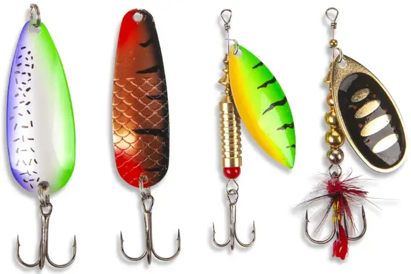 Saenger set rotačiek pike spoon+spin