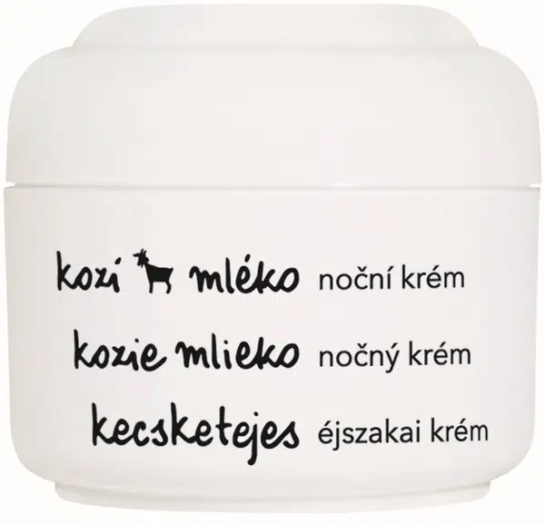 Ziaja Nočný regeneračný krém pre suchú pleť Goat`s Milk 50 ml