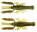 Savage gear gumová nástraha 3d crayfish rattling motor oil uv 8 ks - 5,5 cm 1,6 g