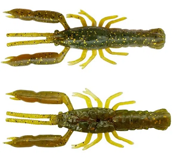 Savage gear gumová nástraha 3d crayfish rattling motor oil uv 8 ks - 5,5 cm 1,6 g