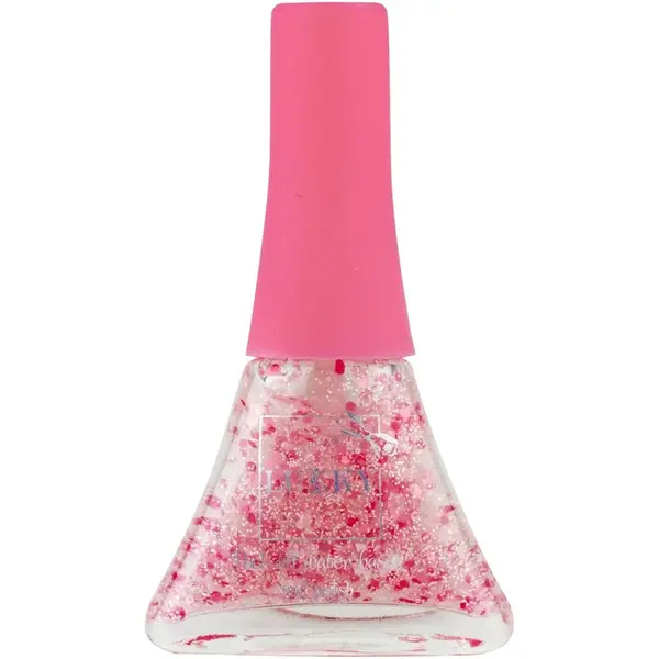 Lukky Lak na nechty zlupovací s ružovými kvetinami