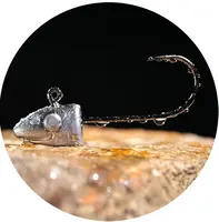 Redbass jigová hlavička bullet sickle 5 ks 10/0 - 30 g