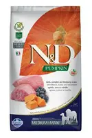 N&D Pumpkin Dog Adult Mini Lamb & Blueberry 800g