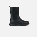 Black Girls Ankle Boots Geox Junette - Girls