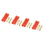 Konektor pozlátený 2.0mm plastové púzdro (4)