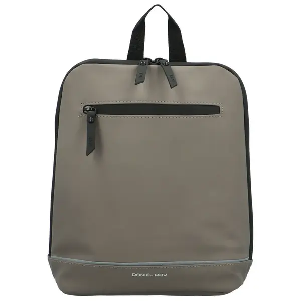 Trendy dámský pogumovaný batoh Alayos, taupe