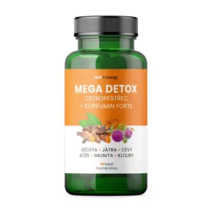 Movit Mega Detox Ostropestřec+kurkuma forte 60 kapslí